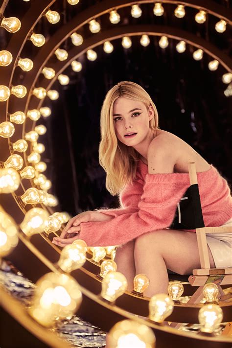 miu miu elle fanning|Elle Fanning perfume campaign.